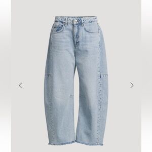 rag & bone THE CHARLIE High-Rise Barrel Jeans